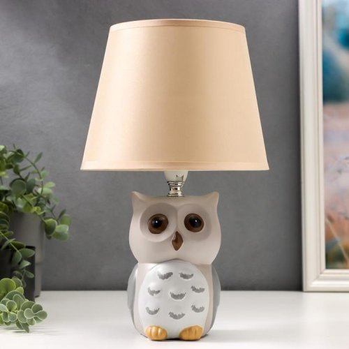 Светильник настольный "Сова" Е27 40Вт фото Светильник настольный "Сова" Е27 40Вт картинка